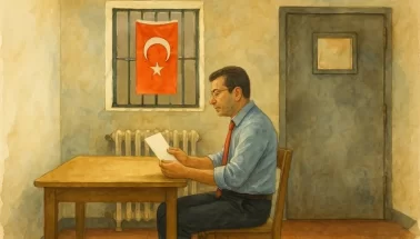 İmamoğlu, Silivri'deki odasının resmini paylaştı
