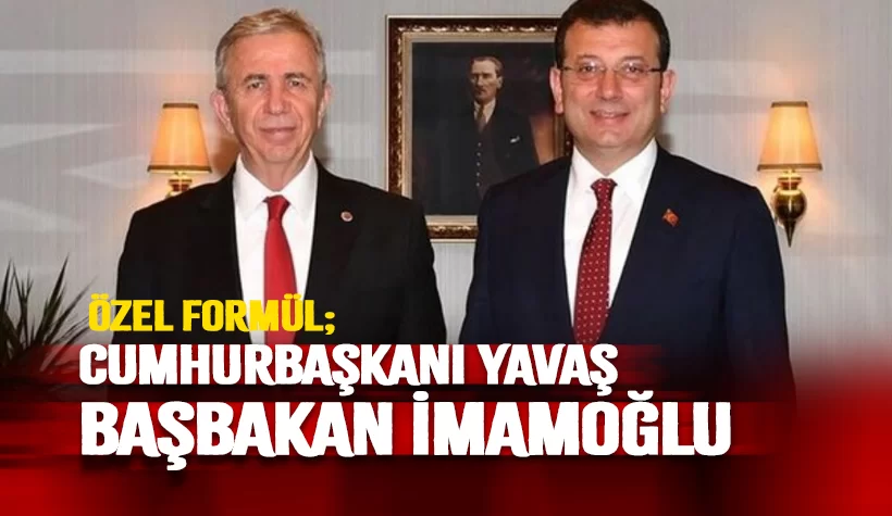 Özgür Özel'den çarpıcı İmamoğlu ve Yavaş önerisi