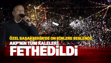 'AKP'nin Tüm Kaleleri Fethedildi'