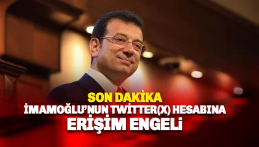 Ekrem İmamoğlu'nun X hesabına erişim engeli getirildi