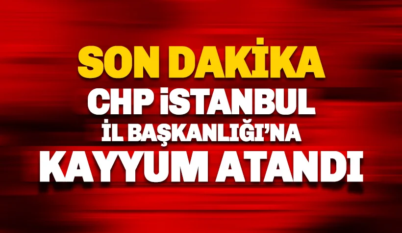 CHP İstanbul İl Kongresi iptal edildi: Gürsel Tekin kayyum olarak atandı