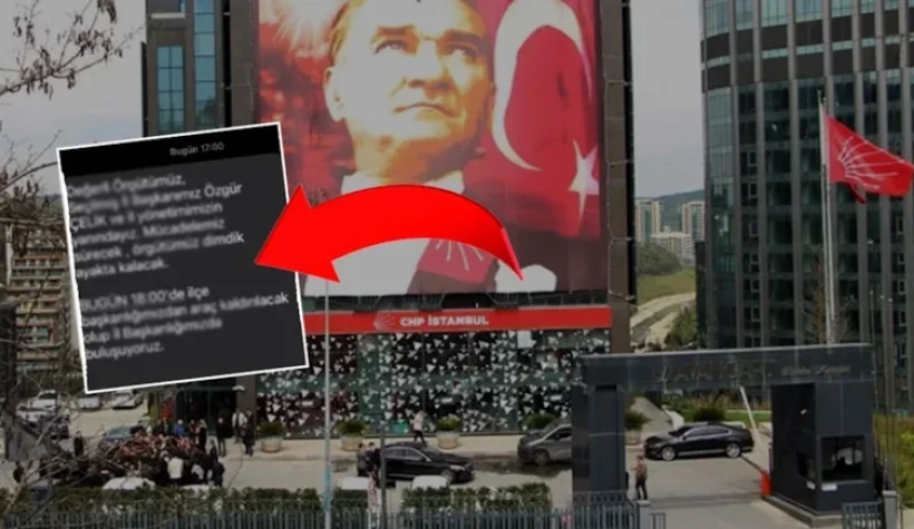 Kayyum kararının ardından CHP'lilere gönderilen mesaj