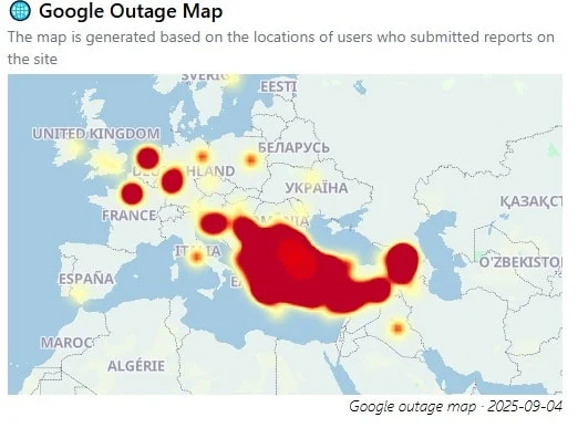 Google, YouTube, Gmail çöktü: Erişim sağlanamıyor