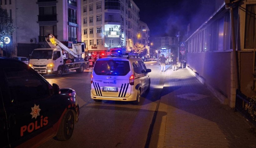 Edirne'deki orduevinde yangın: Askerler dumandan etkilendi!
