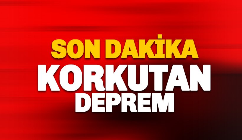 Korkutan deprem: 5.1 büyüklüğünde