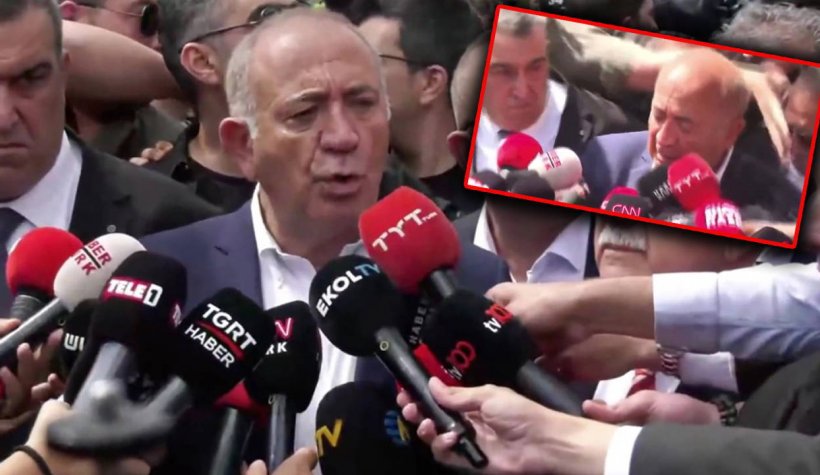 Kayyum Tekin'in İl Başkanlığı'nda kafasına su şişesi atıldı!