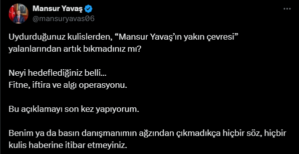 Mansur Yavaş'ı çileden çıkaran kulis: Bıkmadınız mı?
