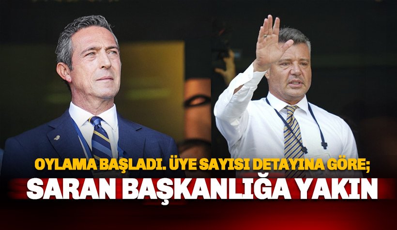 Fenerbahçe başkanını seçiyor! Ali Koç mu, Sadettin Saran mı?