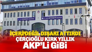 Çiçeği burnunda Çerçioğlu 40 yıllık AKP'li gibi: İçeri değil ama dışarı attırdı