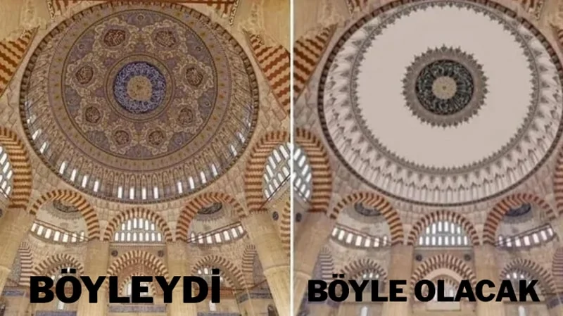 Selimiye Camii restorasyonuna tepki: Bunun adı ihya değil imhadır