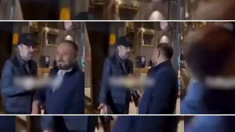 Küfür yiyen muhabir Nejat İşler'e kafa attı