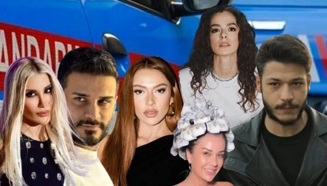 Ünlülere şafak operasyonu: 19 Şüpheli hakkında işlem başlatıldı
