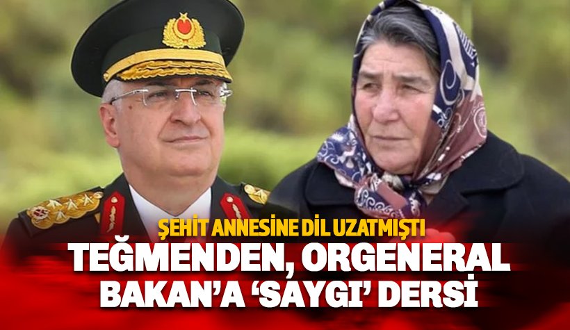 İhraç edilen teğmenden Bakan Güler’e ‘şehit annesi’ tepkisi: Şehit annesine parmak sallayan bakana ders!