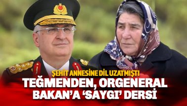 İhraç edilen teğmenden Bakan Güler’e ‘şehit annesi’ tepkisi: Şehit annesine parmak sallayan bakana ders!