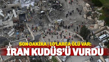 Son dakika: İran Kudüs'ü vurdu