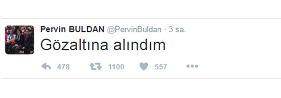 Pervin Buldan Gözaltına Alındı
