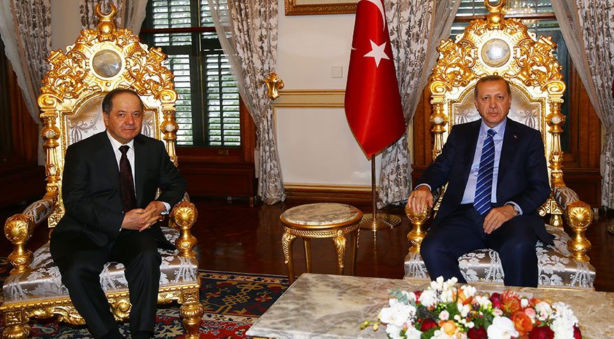 Mesut Barzani ve Erdoğan