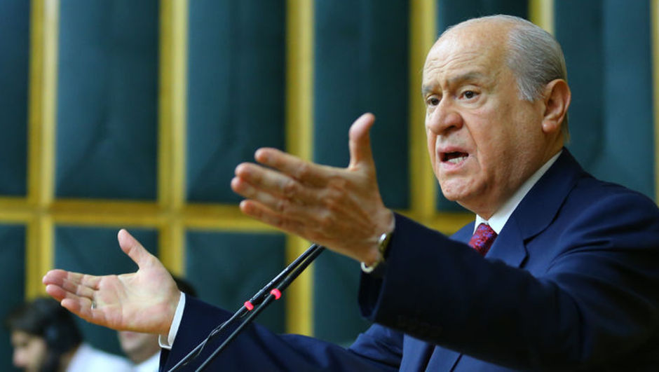 Devlet Bahçeli Grup Toplantısı Kürdistan Bayrağı tepkisi