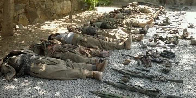 14 PKK'lı Hain Öldürüldü