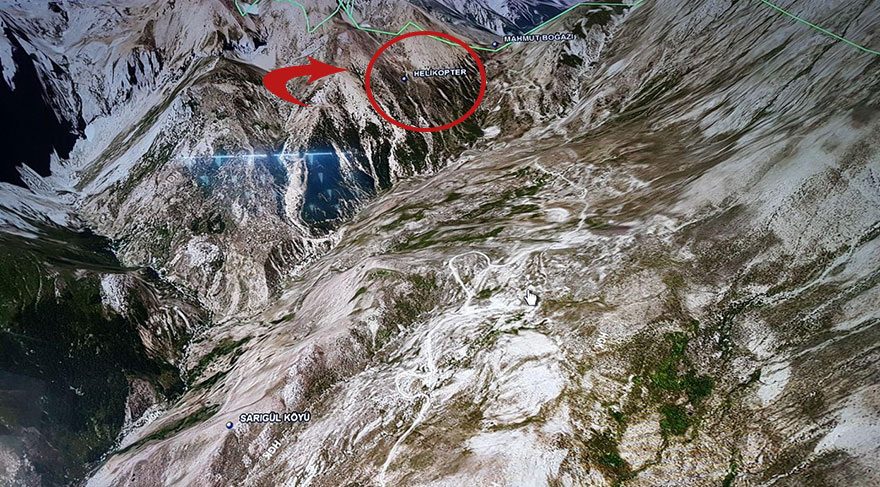 Tunnceli Helikopter Düştü