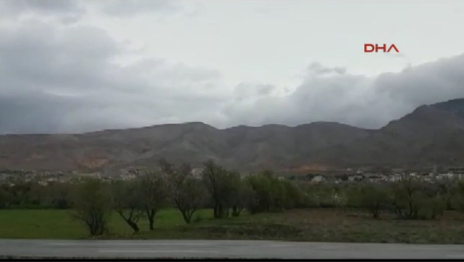 Son dakika Tunceli'de Helikopter Düştü