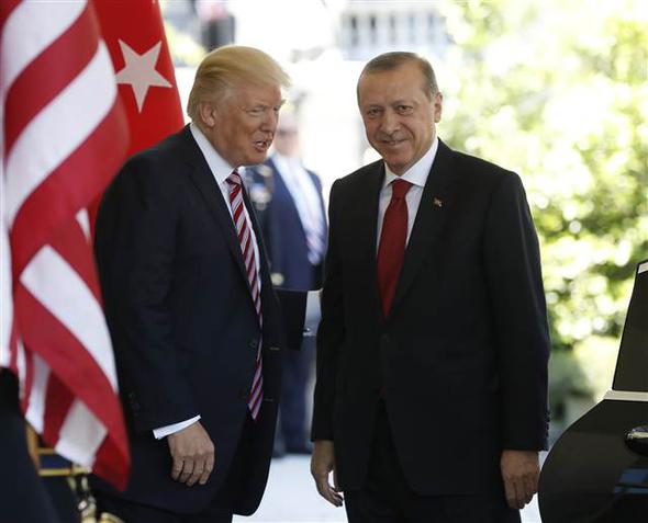 Erdoğan Trump Görüşmesi