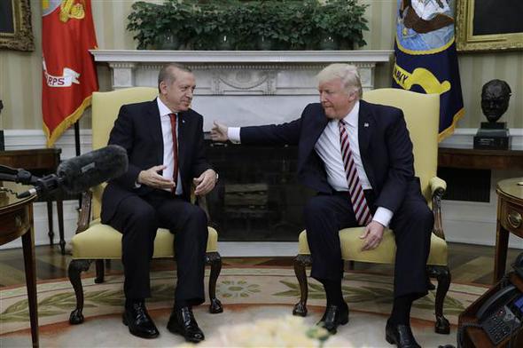 Erdoğan Trump Görüşmesi