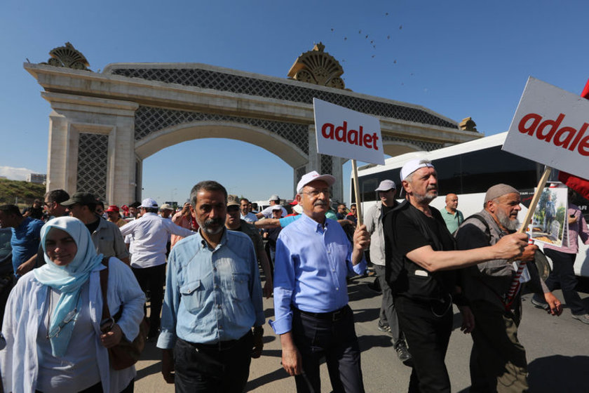 Adalet Yürüyüşü Dünya basını ne diyor  Gandi Kemal