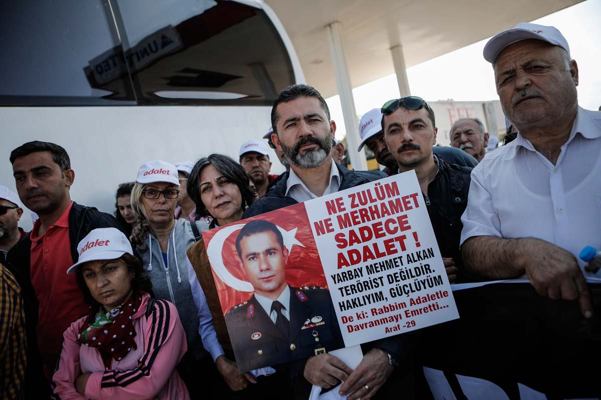 Yarbay Mehmet Alkan da Kılıçdaroğlu Adalet Yürüyüşü