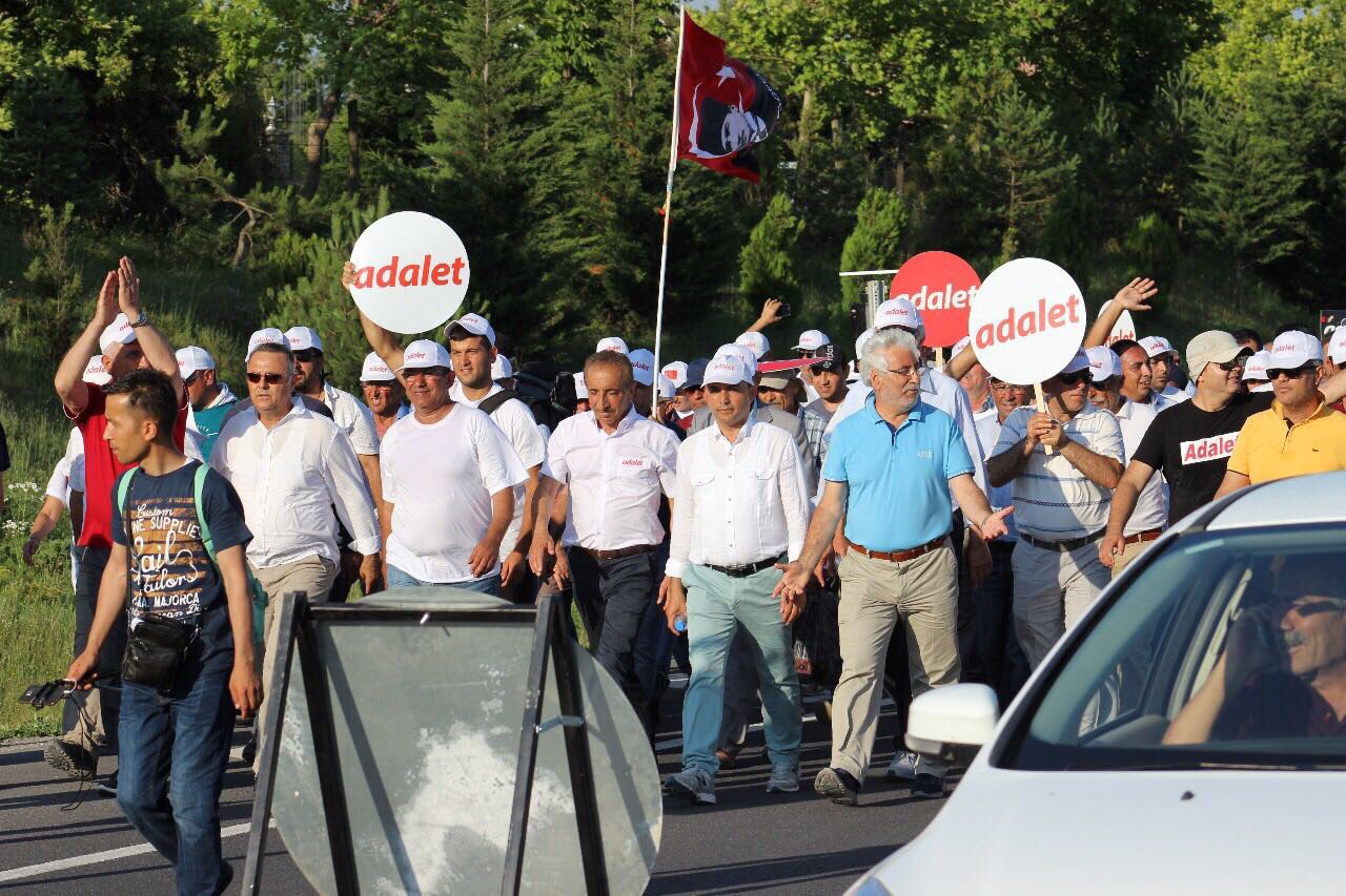 Adalet Yürüyüşü 12 gün