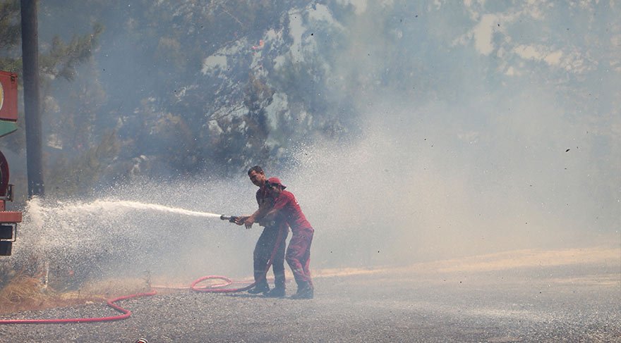 Alanya Yangın Sapadere, Yangın Gazipaşa sınırına dayanddı