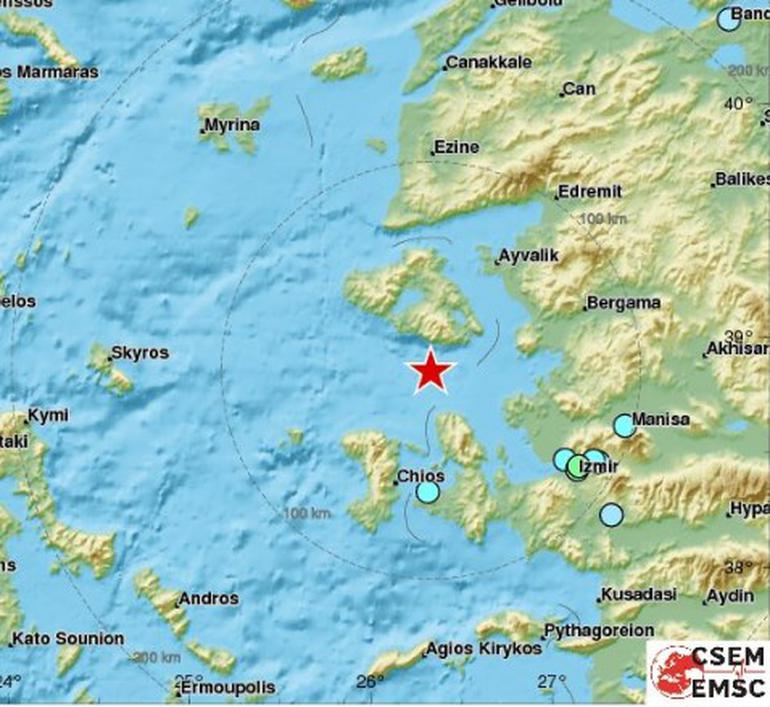 İstanbul Ege deprem son dakika