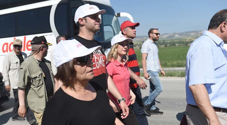 Adalet Yürüyüşü üçüncü gün görüntüler, katılım ne kadar