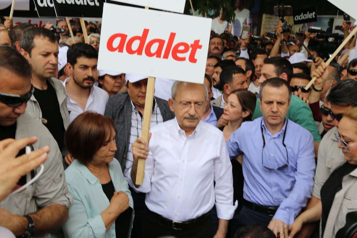 Kılıçdaroğlu Adalet Yürüyüşü