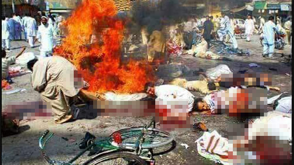 Pakistan Tanker Faciası Yangın 123 ölü