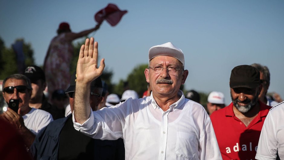Adalet Yürüyüşü 17. Gün Kemal  Kılıçdaroğlu