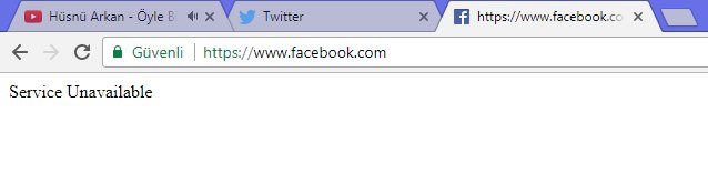 Facebook çöktü peki facebook'a neden girilmiyor