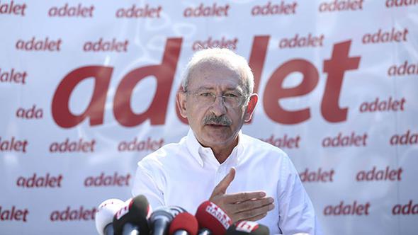 Adalet Yürüyüşü Kemal Kılıçdaroğlu konuşması