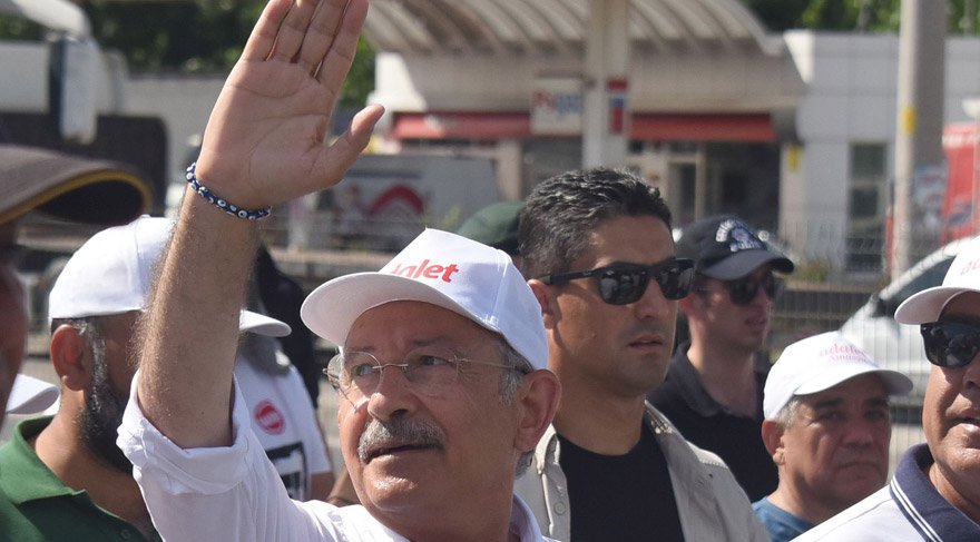 Nazar Boncuğu Adalet Yürüyüşü Kemal Kılıçdaroğlu
