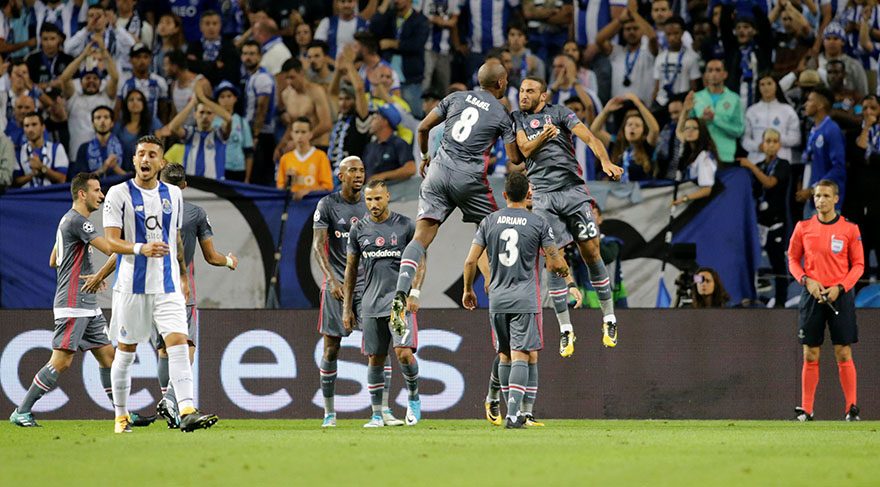 Porto-Beşiktaş maç sonucu, Cenk Tosun gol