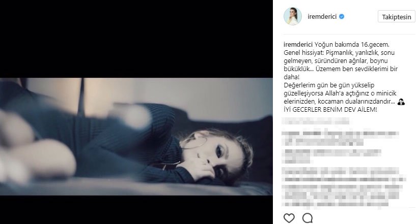 İrem Derici son durumu, İrem Derici Anoreksiya mı, İrem Derici Öldü mü