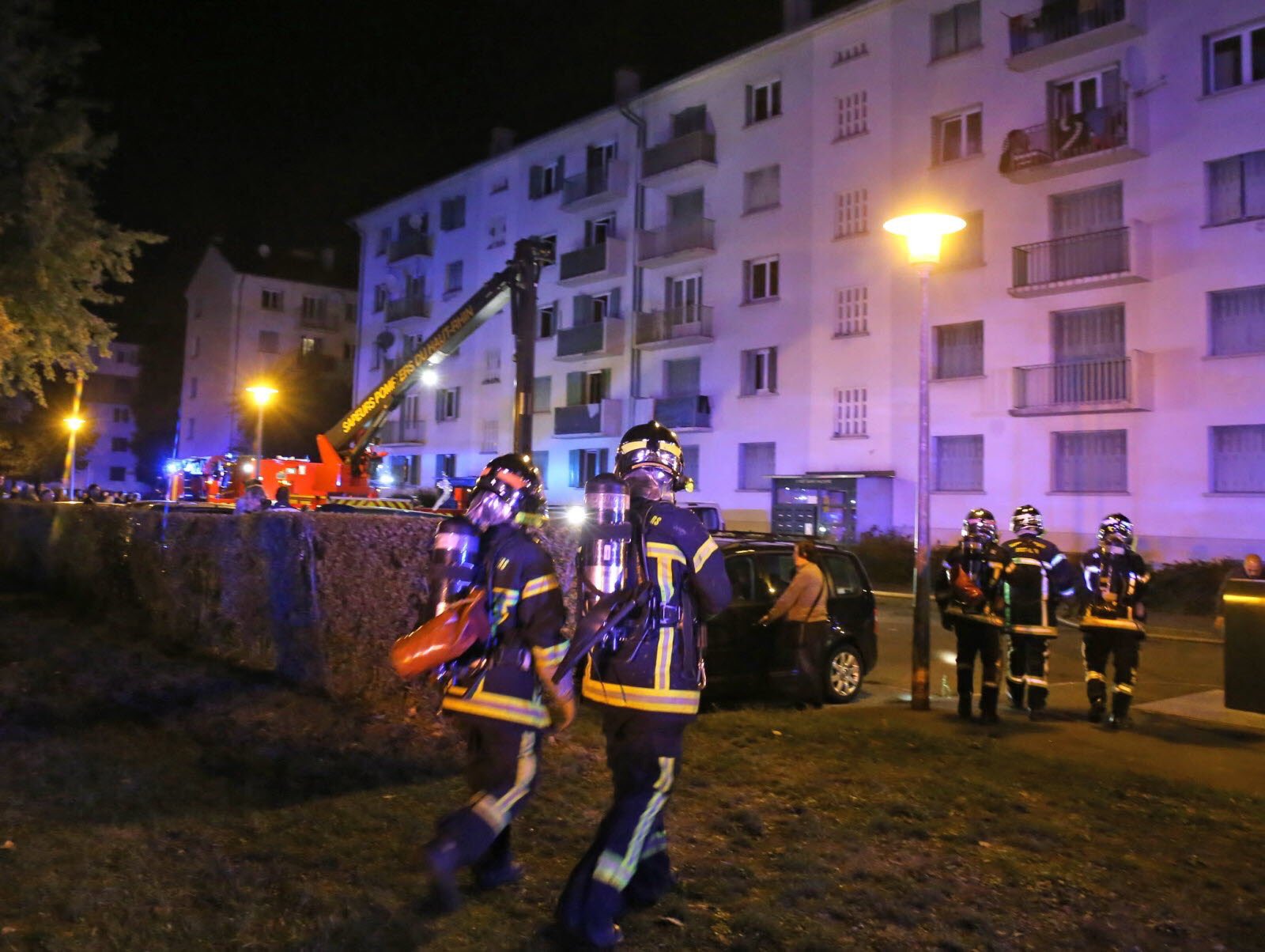 Fransa Mulhouse'da feci yangın 5 ölü 8 yaralı