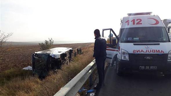 Ankara Star Batman otobüsü kaza