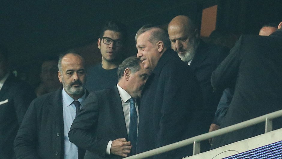 Beşiktaş Erdoğan gol sevinci