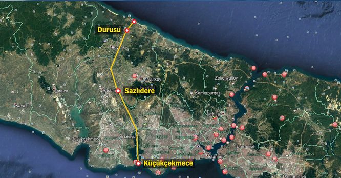 Kanal İstanbul güzergahı belli oldu