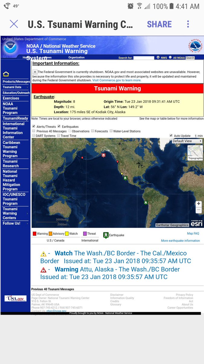 Tsunami Alarmı Alaska Son dakika - Latest News