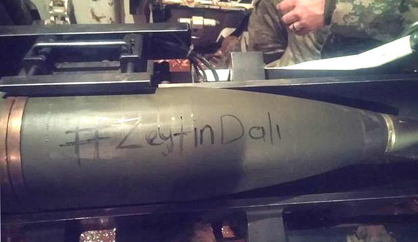 İHA Bayraktar, Afrin'de akıllı füzeler