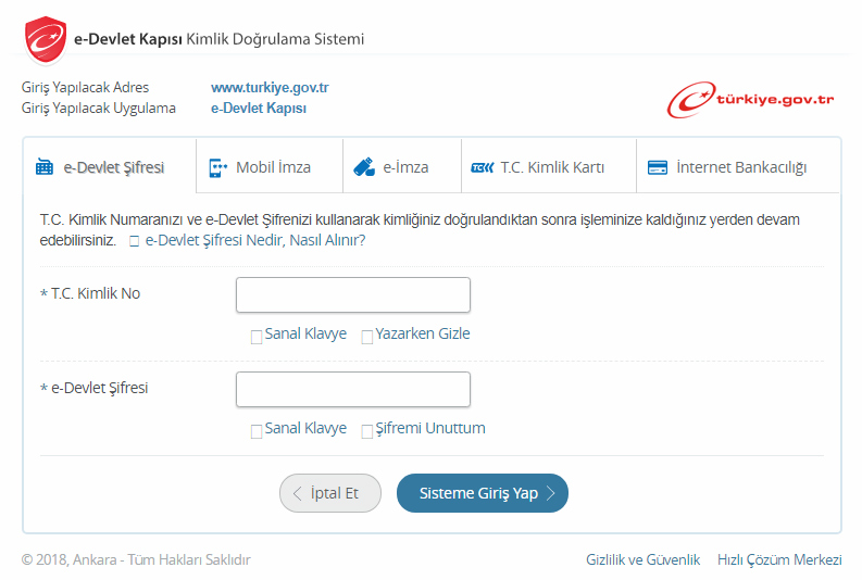 E-Devlet Soyağacı Sorgulama
