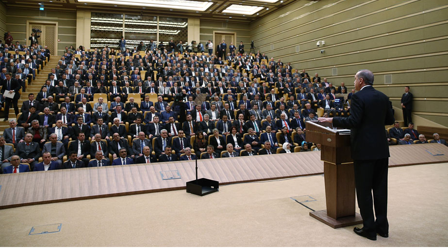 Erdoğan 45. muhtarlar toplantısı