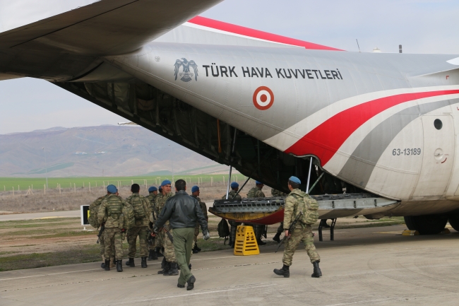 Siirt Komando Türk askeri Afrin'e gitti
